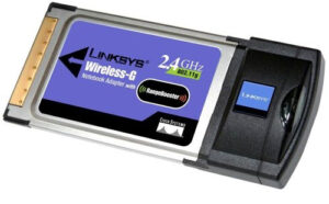 LINKSYS WPC54GR WIRELESS-G NOTEBOOK ADAPTER WITH RANGEBOOSTER