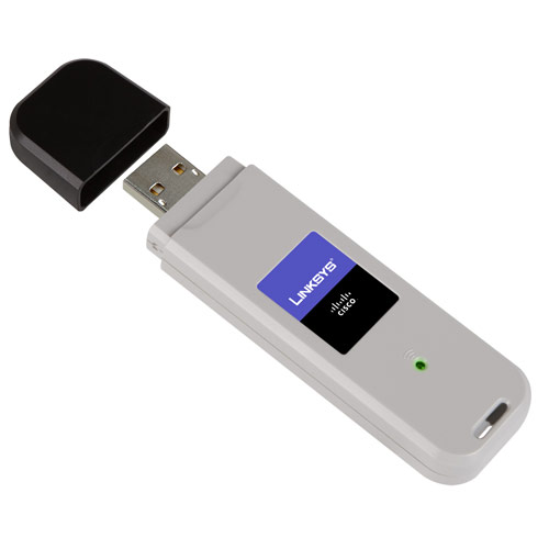 LINKSYS WUSB100 RANGEPLUS WIRELESS NETWORK USB ADAPTER
